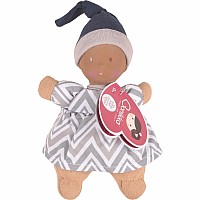 Precious Dark Skin Doll with Rubber Head