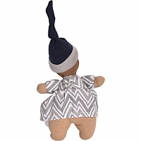 Precious Dark Skin Doll with Rubber Head