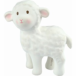 Bahbah The Lamb Natural Organic Teether, Rattle & Bath Toy
