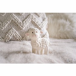 Bahbah The Lamb Natural Organic Teether, Rattle & Bath Toy