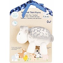 Sheep - Natural Organic Rubber Teether, Rattle & Bath Toy