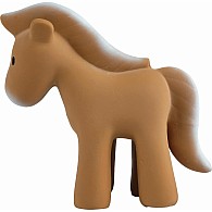 Horse - Natural Organic Rubber Teether, Rattle & Bath Toy 