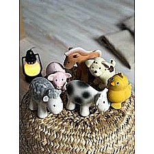 Chick - Natural Organic Rubber Rattle