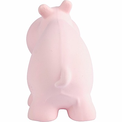 Hippo - Natural Organic Rubber Rattle