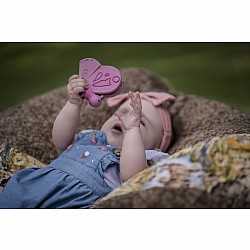 Butterfly Rubber Teether