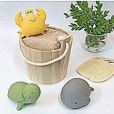 Crab Natural Rubber Rattle