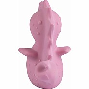 Sea Horse Natural Organic Rubber Teether, Rattle & Bath Toy 