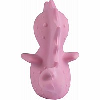 Sea Horse Natural Organic Rubber Teether, Rattle & Bath Toy 