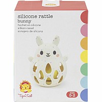 Silicone Rattle - Bunny