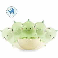 Roly Poly Wobbling Rattle - Dino