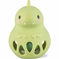 Silicone Wobbling Rattle - Dino