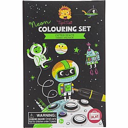 Neon Coloring Set - Outer Space