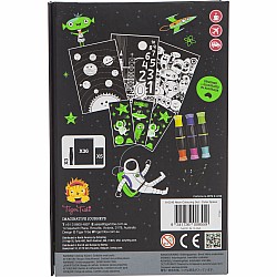 Neon Coloring Set - Outer Space