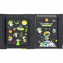 Neon Coloring Set - Outer Space