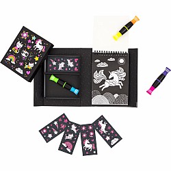 Neon Coloring Set - Unicorns and Friends