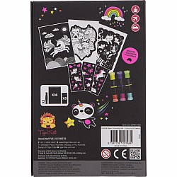 Neon Coloring Set - Unicorns and Friends