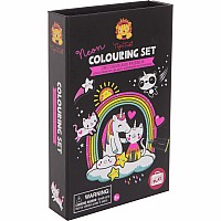 Neon Coloring Set - Unicorns and Friends