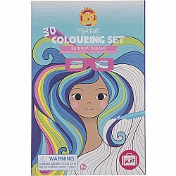 3D Coloring Set - Rainbow Dreams