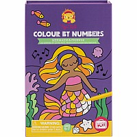 Color by Numbers - Mermaids and Friends