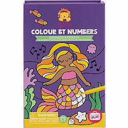 Color by Numbers - Mermaids and Friends