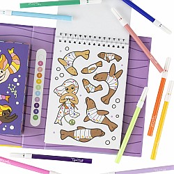 Color by Numbers - Mermaids and Friends