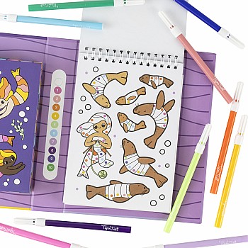 Color by Numbers, Mermaids and Friends