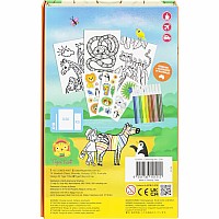 Coloring Set - Zoo