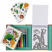 Coloring Set - Zoo