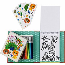 Coloring Set, Zoo