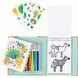 Coloring Set - Zoo