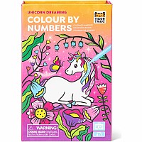 Color By Numbers - Unicorn Dreaming