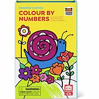 Color By Numbers - Rainbow Garden