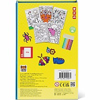 Color By Numbers - Rainbow Garden