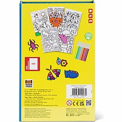 Color By Numbers - Rainbow Garden