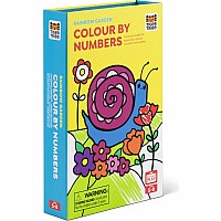 Color By Numbers - Rainbow Garden