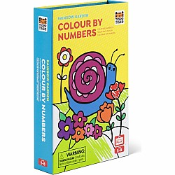 Color By Numbers - Rainbow Garden