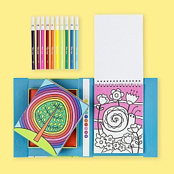 Color By Numbers - Rainbow Garden