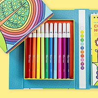 Color By Numbers - Rainbow Garden