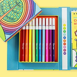 Color By Numbers - Rainbow Garden
