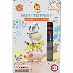 How to Paint; Watercolor, Animals