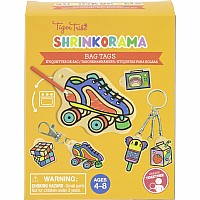 Shrinkorama Keychain Shrink Art - Bag Tags