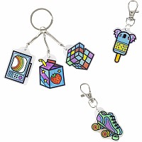 Shrinkorama Keychain Shrink Art - Bag Tags