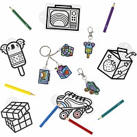 Shrinkorama Keychain Shrink Art - Bag Tags