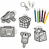 Shrinkorama Keychain Shrink Art - Bag Tags
