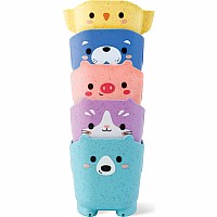 Pour and Play Bath Cups - Animal 