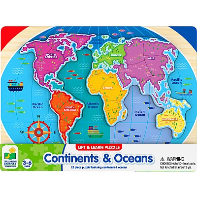 Lift & Learn Continents & Oceans