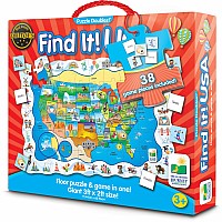 Puzzle Doubles - Find It! USA