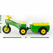 John Deere Trike and Wagon Set