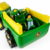 John Deere Trike and Wagon Set