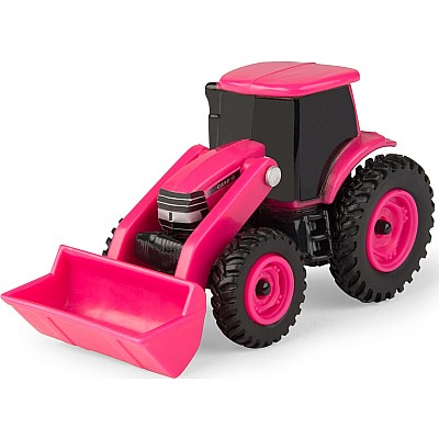 1:64 Case IH Pink Tractor With Loader